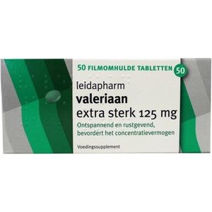 Valeriaanextract 125 mg (50tb)