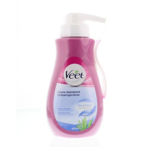 Veet Ontharingscreme gevoelige huid pomp (400ml)