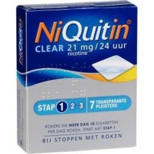 Niquitin Stap 1 21 mg (7st)
