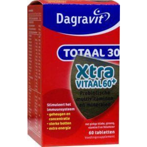Dagravit Totaal 30 vitaal 60+ (60tb)