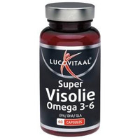 Lucovitaal Super visolie omega 3-6 (60ca)