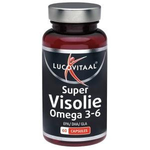 Lucovitaal Super visolie omega 3-6 (60ca)