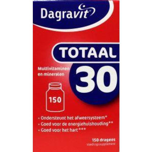 Dagravit Totaal 30 dispenser navul (150dr)