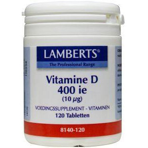 Vitamine D3 (Cholecalciferol) 400IE (120tb)