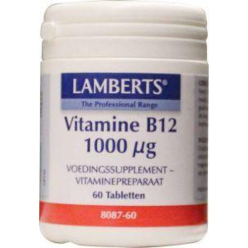 Lamberts Vitamine B12 1000 mcg (60tb)