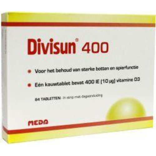 Divisun Vitamine D3 (Cholecalficerol) 400IE (84tb)