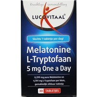 Lucovitaal Melatonine L-tryptofaan 5 mg (30tb)