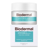 Biodermal Hydraplus dag gelcreme vochtarme huid (50ml)