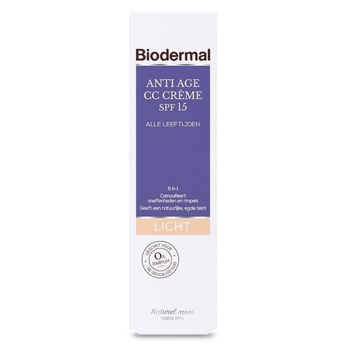 Biodermal CC Creme light anti age (50ml)