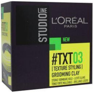 Loreal Studio line groom clay pot (75ml)