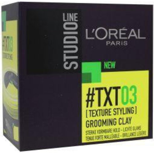 L'Oreal Studio line groom clay pot (75ml)