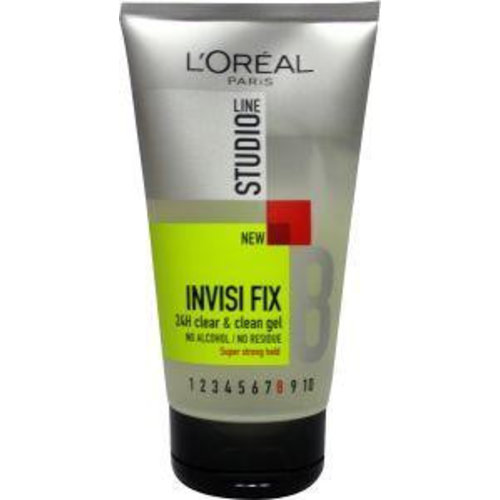 L'Oreal Studio line invisible fix gel super strong (150ml)