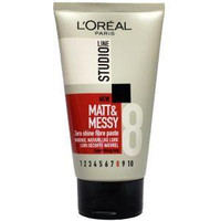 L'Oreal Studio line matt & messy shine free fibre paste (150ml)