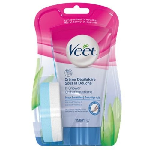 Veet In shower gevoelige huid (150ml)