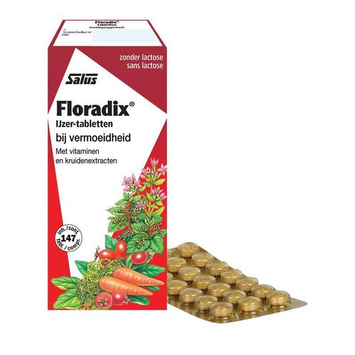 Salus Floradix ijzer tabletten (147tb)
