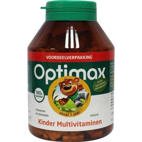 Optimax Kinder multivit naturel (180kt)