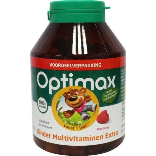 Optimax Kinder multivit extra (180kt)