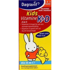 Dagravit Vitamine K+D druppels (25ml)