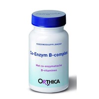 Orthica Co-enzym B complex Bij Vermoeidheid/Voor Geestelijke Veerkracht (60tb)