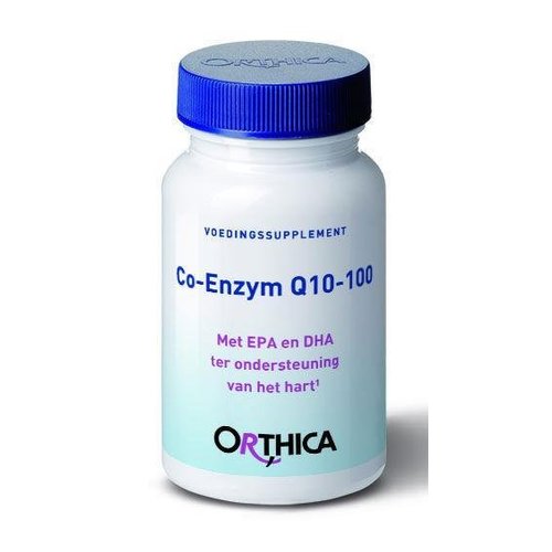 Orthica Co-enzym Q10-100 Voor het Hart (30sft)