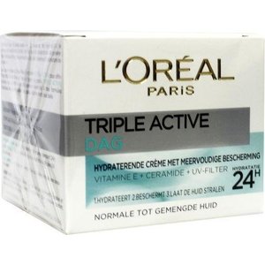 Loreal Dermo expertise triple active norm/gem hd dagcreme (50ml)