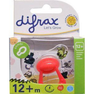 Difrax Fopspeen natural 12+ Woezel en Pip (1st)