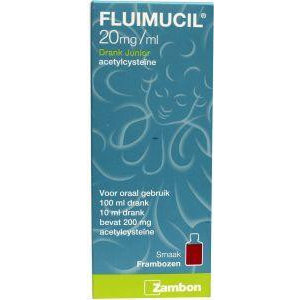 Fluimucil Fluimucil junior drank (100ml)