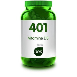 401 Vitamine D3 (Cholecalciferol) 10 mcg (60ca)