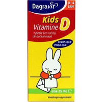 Dagravit Kids vitamine D druppels oliebasis (25ml)