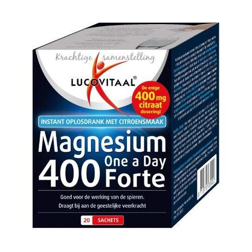 Lucovitaal Magnesium 400 forte (20sach)