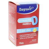 Dagravit Vitamine D pearls 400IU (100st)