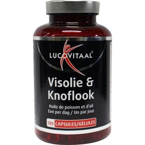 Lucovitaal Visolie & knoflook (180ca)