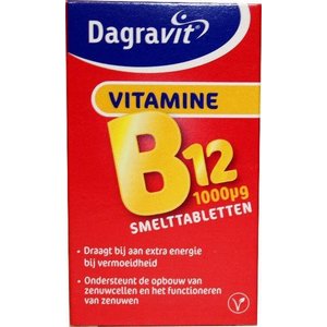 Dagravit Vitamine B12 1000 mcg smelt (100tb)