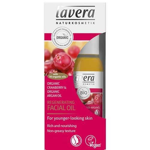 Lavera Facial oil regenerating cranberry & argan oil (30ml)