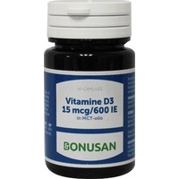 Bonusan Vitamine D3 (Cholecalciferol) 15 mcg (90sft)
