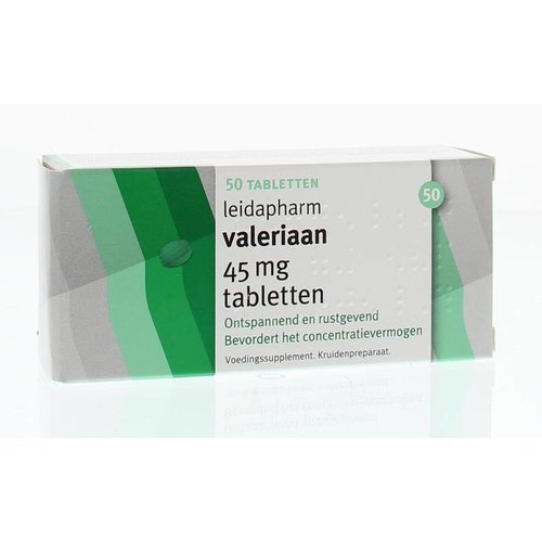 Leidapharm Valeriaanextact 45 mg (50tb)
