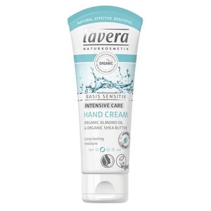 Lavera Basis sensitive hand cream tube (75ml)
