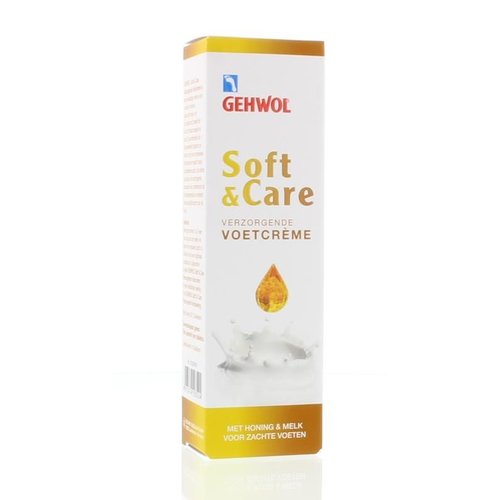 Gehwol Zachte voeten soft & care verzorgende creme (75ml)