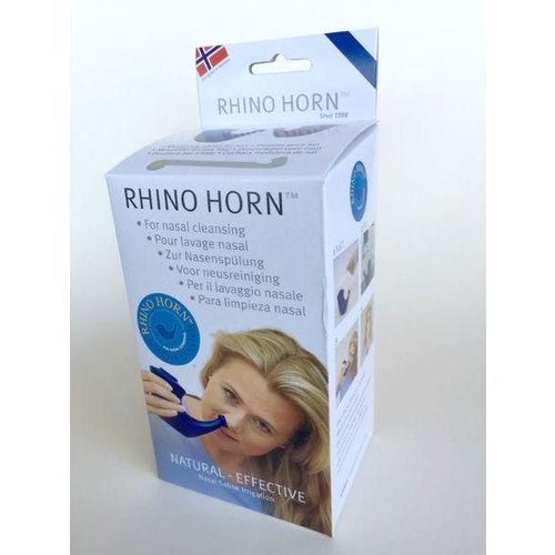 Rhino Horn Neusspoeler blauw (1st)