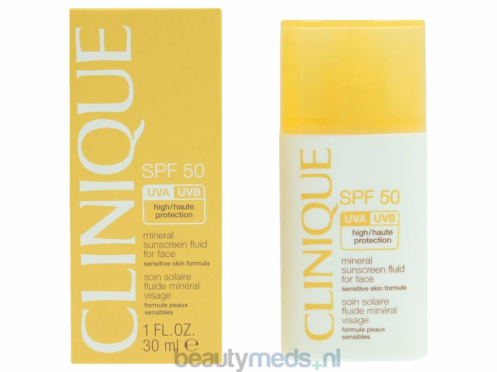 Clinique SPF50 MINERAL FLUID FOR FACE - Sun protection - - - Zalando