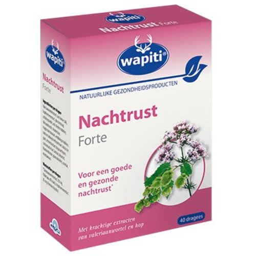 Wapiti Nachtrust forte (40drg)