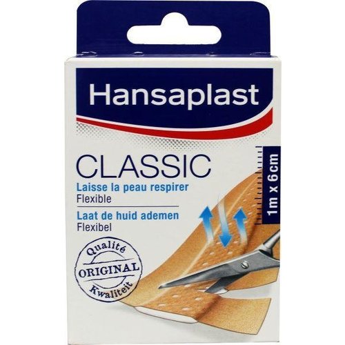 Hansaplast Classic 1 m x 6 cm (1mx6cm)