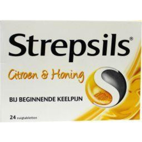 Strepsils Citroen & honing (24zt)