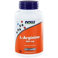 NOW L-Arginine 500 mg (100ca)