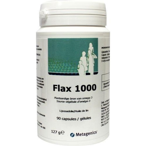 Metagenics Flax 1000 (lijnzaadolie) (90ca)