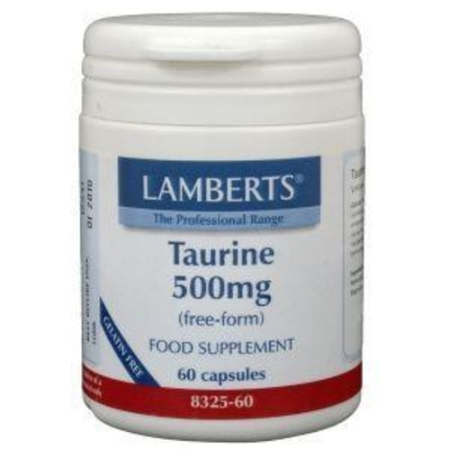 Lamberts Taurine 500 mg (60vc)