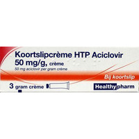 Healthypharm Koortslip creme aciclovir (3g)