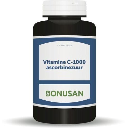 Bonusan Vitamine C1000 mg ascorbinezuur (100tb)