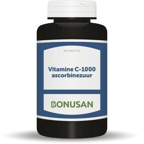 Bonusan Vitamine C1000 mg ascorbinezuur (100tb)