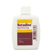 Betadine Jodium oplossing 100 mg/ml (120ml)